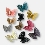 Large Butterfly Hair Clips