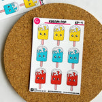 Ice Cream Sticker Sheet