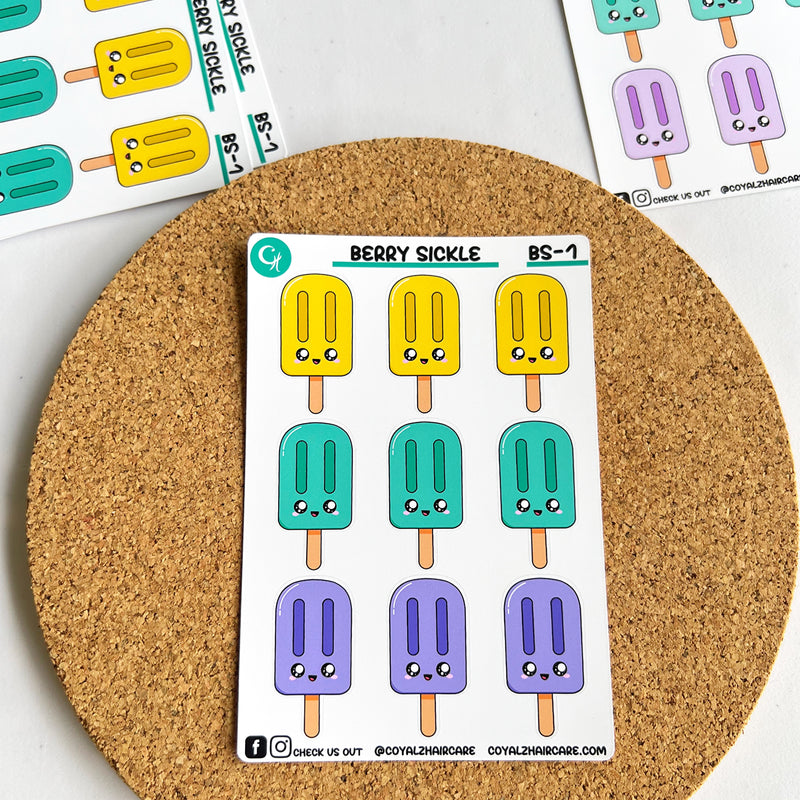 Popsicle Sticker Sheet