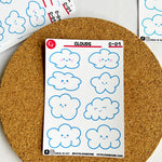 Clouds Sticker Sheet