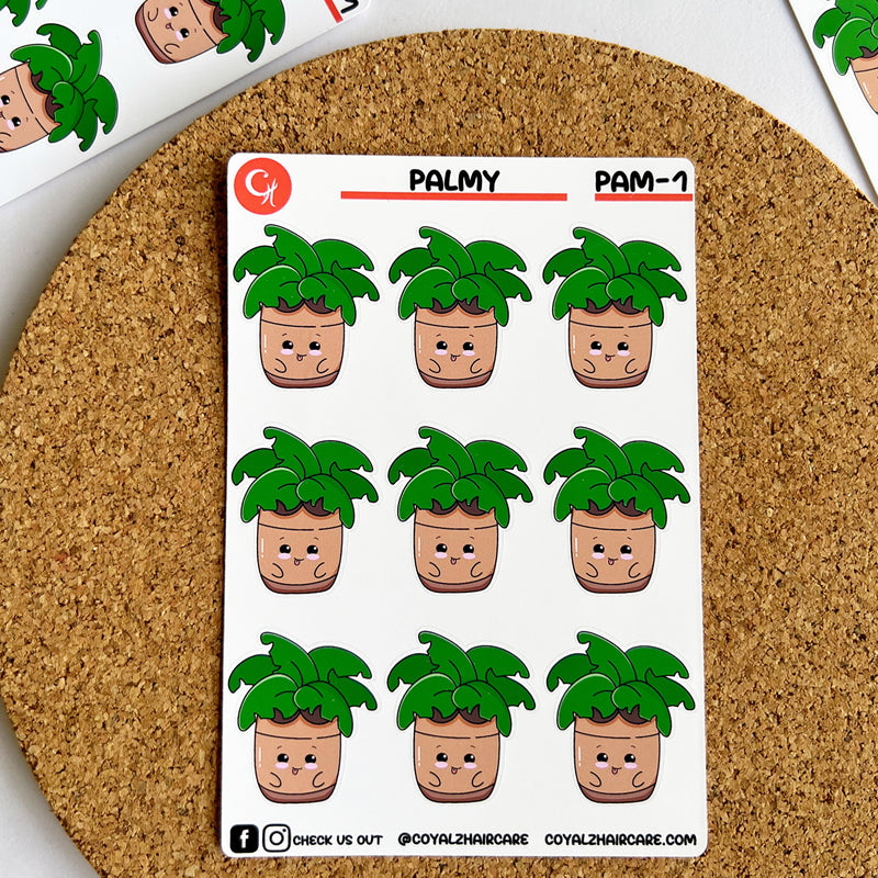 Palm Tree Sticker Sheet